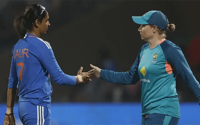 Alyssa Healy breaks silence on awkward handshake with Harmanpreet Kaur during India tour