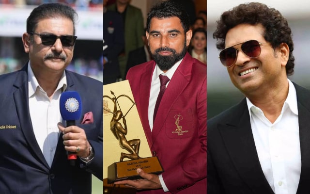 Sachin Tendulkar and Ravi Shastri’s special post for Arjun Award winner Mohammed Shami goes viral