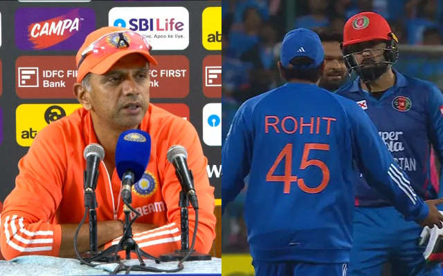 IND vs AFG 2024: Rahul Dravid’s reaction to the argument between Rohit Sharma and Mohammad Nabi in the Super Over.