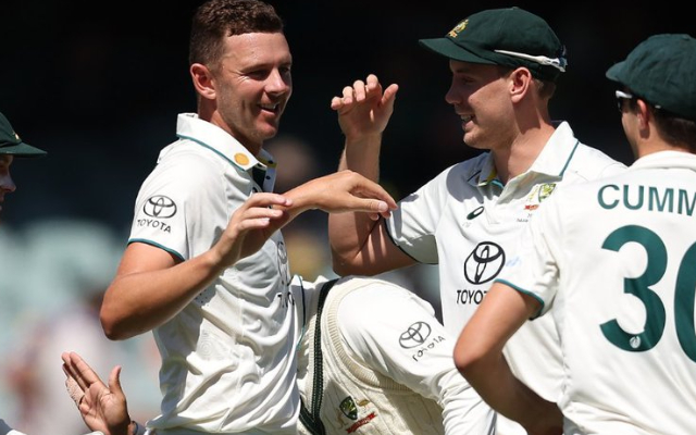 AUS vs WI: Josh Hazlewood bowled brilliantly on the second day of the game, brought the hosts back into the match.