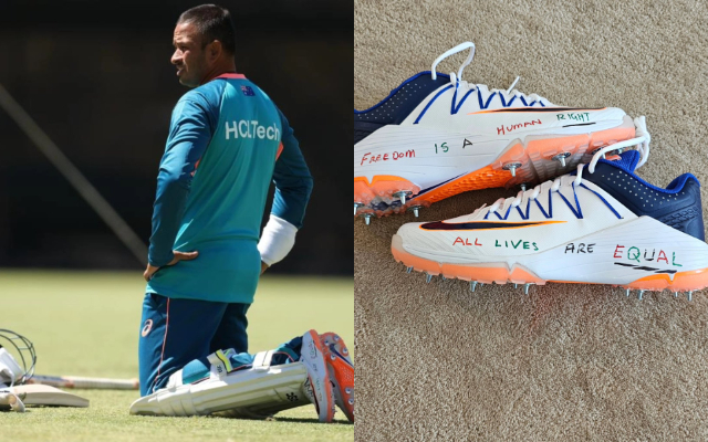 Usman Khawaja’s ‘All Lives Are Equal’ shoes will be auctioned, the amount received will be donated