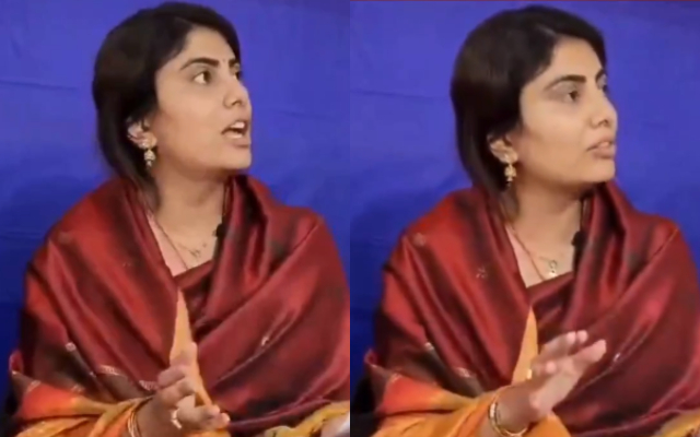 When journalist asked Rivaba about her father-in-law, she lost her temper, watch viral video