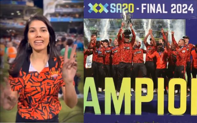 SA20 2024: When Sunrisers Eastern Cape won the title for the second time, Kavya Maran’s happiness knew no bounds, video went viral.