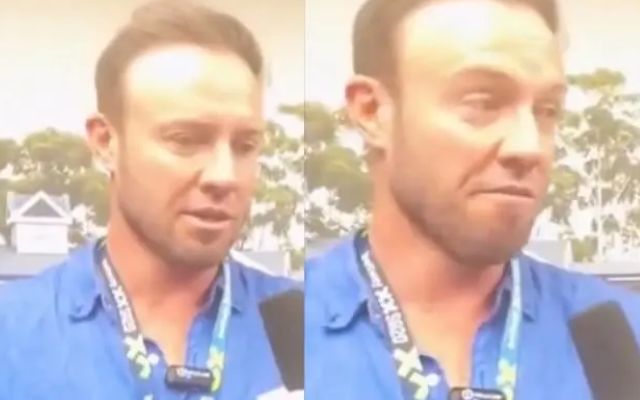 “I made a big mistake…” – Why is AB de Villiers apologizing in front of the media?