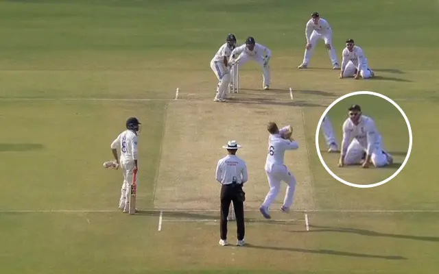 IND vs ENG: Jonny Bairstow was seen fielding on his knees in Rajkot, pictures went viral