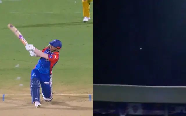 Shot of the Day – David Warner hits Deepak Chahar for a six in the second tier in the Delhi vs Chennai match, watch video