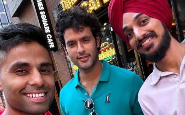 T20 World Cup 2024: Suryakumar Yadav, Shivam Dubey and Arshdeep Singh are having a lot of fun together after reaching New York