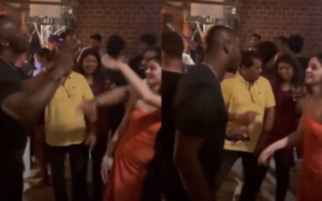 VIDEO: Andre Russell celebrated after KKR’s victory, danced with Ananya Pandey on the song ‘Loot Put Gaya’