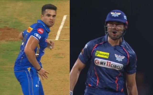 VIDEO: “What has he uprooted…”- Arjun Tendulkar showed his attitude to Marcus Stoinis in the field