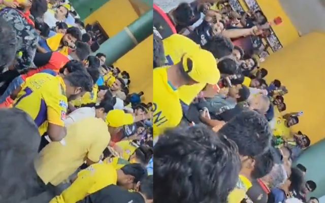 VIDEO: Before the players, CSK fans dominated RCB, this is Chinnaswamy’s view before the match.