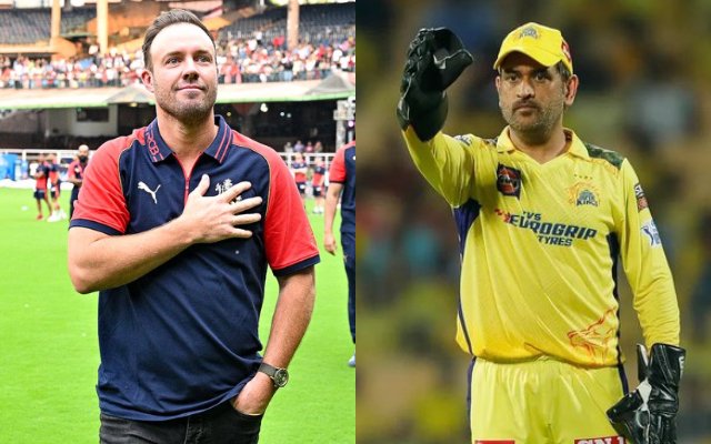 AB de Villiers gave advice to CSK, said- As long as MS Dhoni is in the team, he should be the captain.