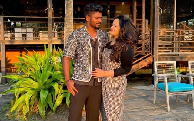 T20 World Cup 2024: Sanju Samson gives a grand welcome to his wife Charulatha Ramesh in New York ahead of match against Pakistan