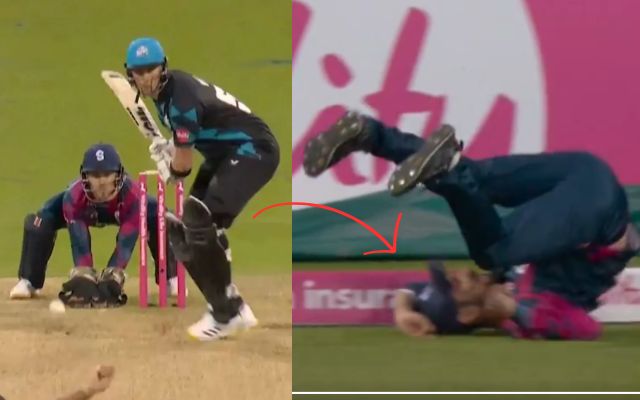 37-year-old Sikandar Raza took a great catch while eating Gulati, you will also hold your head after watching the video