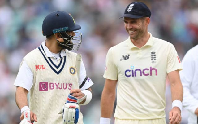 Virat Kohli made a big revelation about James Anderson’s bowling action, here is the video