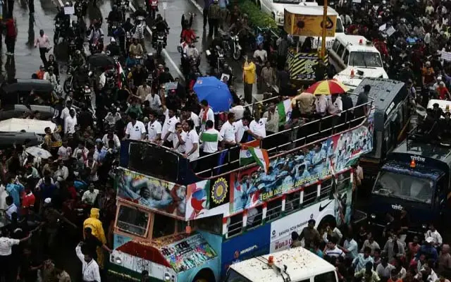 India’s World Cup Victory Parades (1983, 2007 and 2011)