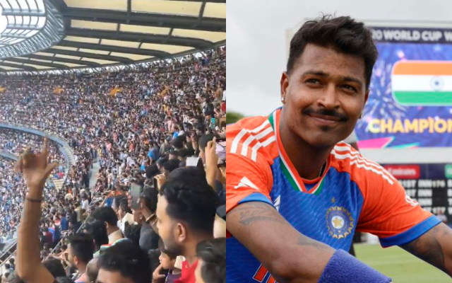 In the same Wankhede stadium where Mumbai Indians captain was criticized, slogans of ‘Hardik-Hardik’ are being raised