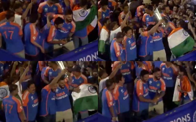 VIDEO: Watch the celebration of T20 World Cup victory from Mumbai, from Rohit to Virat, everyone said ‘Thank you’ to all the fans