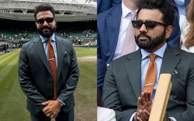 Fans were stunned to see Rohit Sharma’s ‘Swag’, Indian captain’s craze was seen at Wimbledon