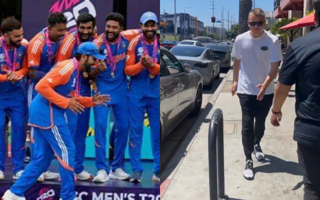 You will be stunned to see Rohit Sharma’s fan following, fan did a great imitation of Indian captain walking