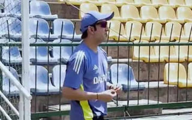 Indian team started practice session for Sri Lanka tour, Gautam Gambhir was also seen in aggressive mode