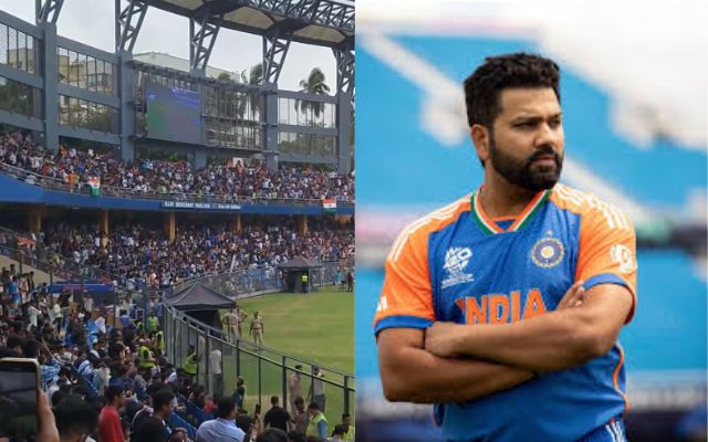 ‘India cha raja, Rohit Sharma’ Wankhede Stadium reverberated before the T20 World Cup victory celebrations, watch video