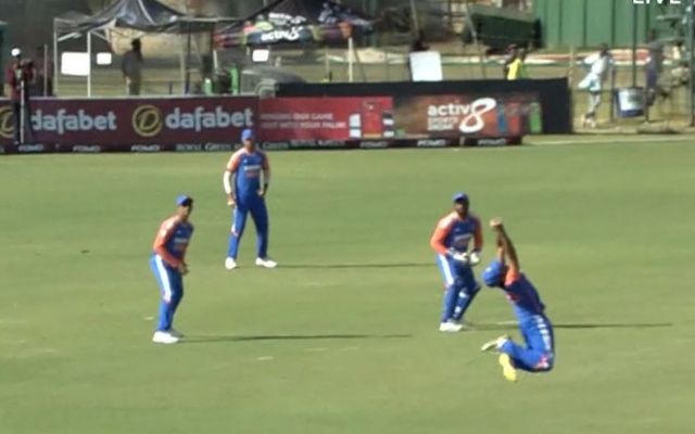 ZIM vs IND: This brilliant catch by Ravi Bishnoi reminded fans of Yuvraj Singh, you should also watch the video