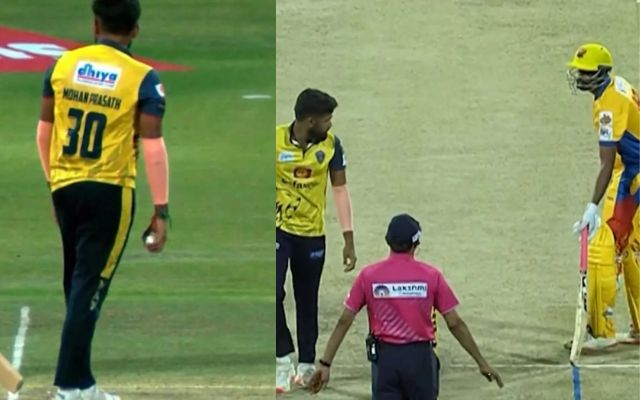 TNPL 2024: Ravichandran Ashwin got angry on the attempt of Mankading himself and said – he does not even know the rules…