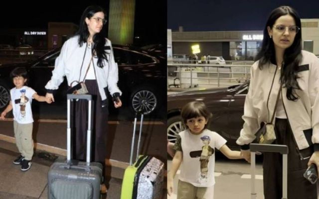 Natasha Stankovic left home with her son, video from the airport surfaced; What will Hardik do now?