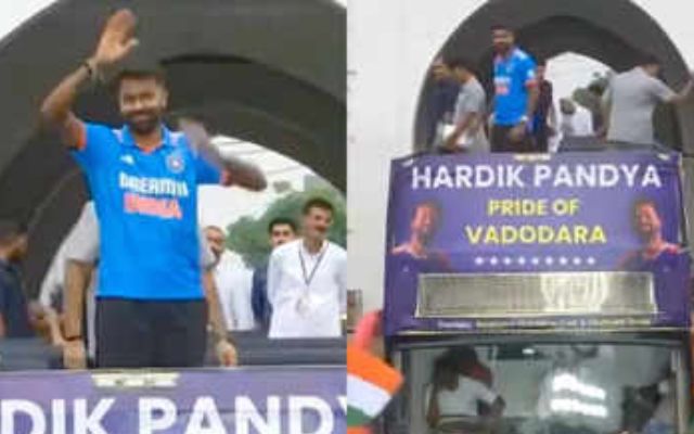 Baroda, thank you all: Hardik Pandya, who returned home after winning the T20 World Cup 2024, shared a special message for the fans