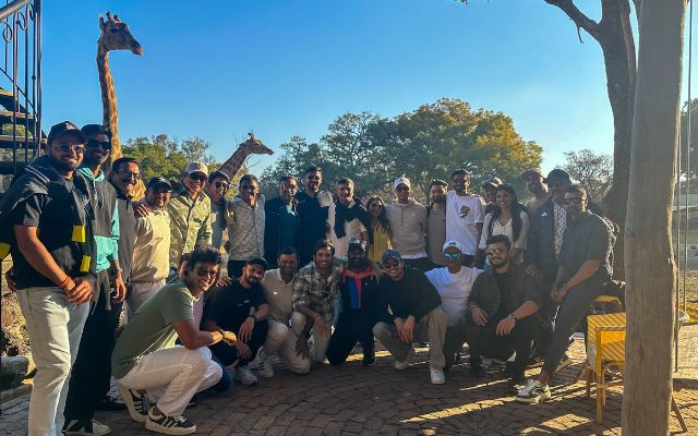 Team India went on a WildLife tour in Harare before the third T20 match, see Photos