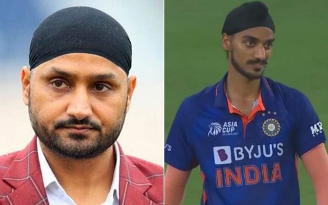 Harbhajan Singh is giving a class on how to write captions on Instagram- first student is Arshdeep Singh; see what he taught