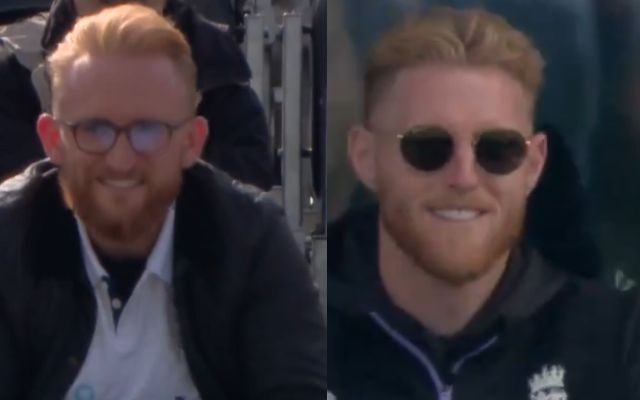 Ben Stokes doppelganger Video: Same to same! 2 Ben Stokes seen during the match; This is the reaction after seeing the duplicate