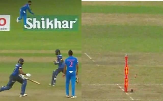 Kamindu Mendis could not escape Shreyas Iyer’s accurate rocket throw, you should also watch the video