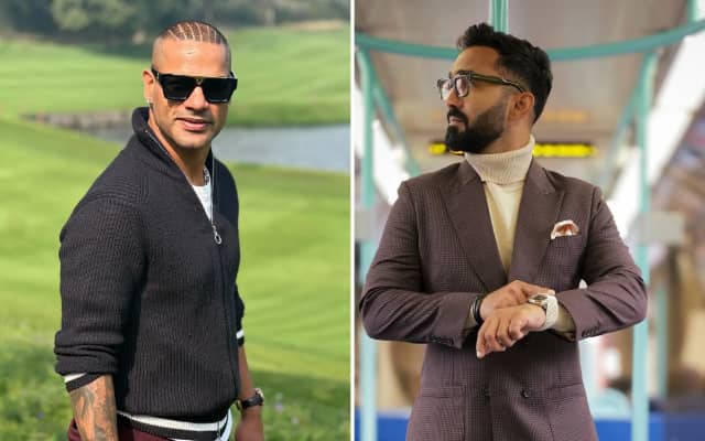 Was he at work or on a photoshoot: Shikhar Dhawan trolls Dinesh Karthik