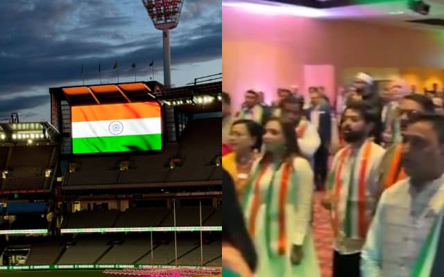 The video from Australia made the day of Indians even more special, there is something different about our tricolor