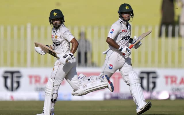 The first day of the game was completely in the name of Bangladesh, Sam Ayub and Saud Shakeel played important innings from Pakistan’s side