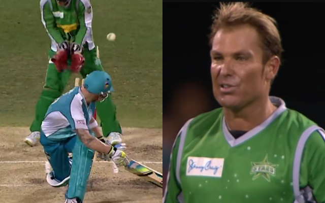 VIDEO: When Shane Warne predicted Brendon McCullum’s shot in BBL and then got him out