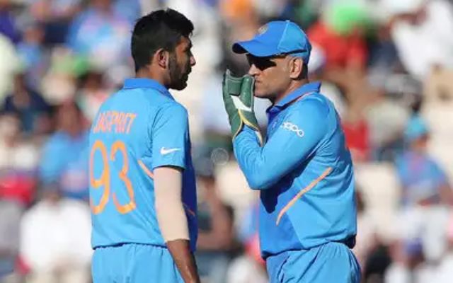 My current favourite bowler is Jasprit Bumrah: MS Dhoni