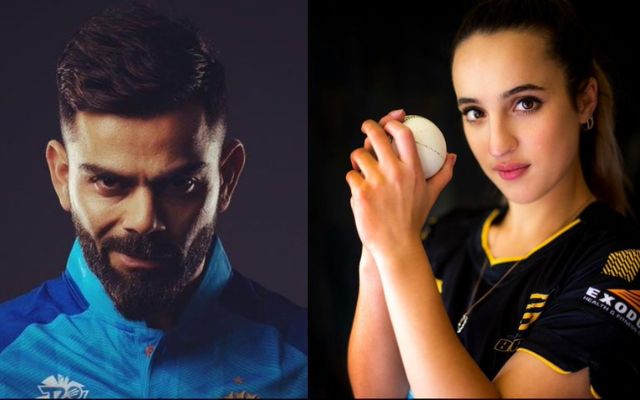 This beautiful female cricketer wants to bowl to Virat Kohli