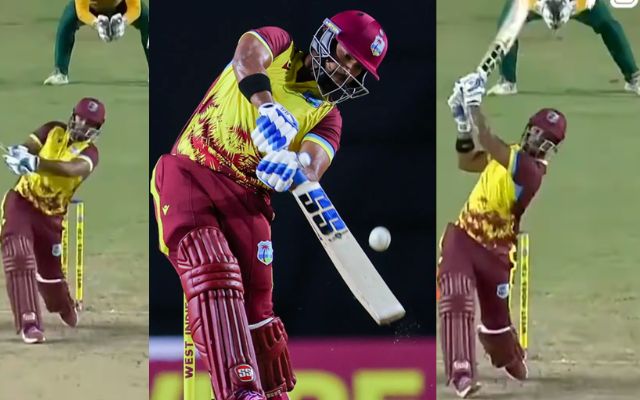 6,6,6,6…. Nicholas Pooran in dangerous form, washed away this South African bowler – watch video