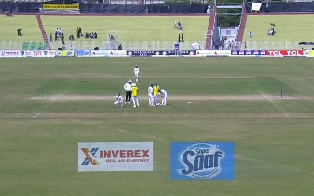 After giving free tickets and free bus rides, not only humans but even birds did not go to watch the match- Photo from Pakistan goes viral