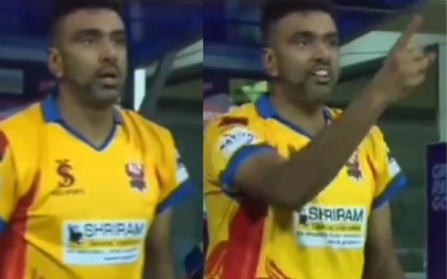 VIDEO: Ashwin lost his temper in the middle of the match… made such gestures to the batsmen from the dugout