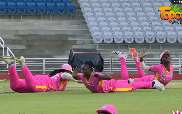 WCPL Catch Celebration Video: You will laugh out loud watching the bowler’s celebration after taking a wicket