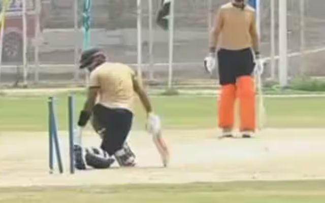 Babar Azam clean bowled: Shameful! Babar Azam could not even touch the ball, child clean bowled him; video goes viral