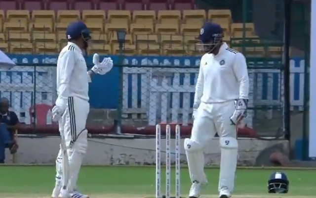 ‘Get out quickly’, a funny video of the conversation between Rishabh Pant and Kuldeep Yadav went viral on the internet