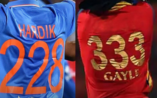 Those 7 cricket players whose jersey number hides a deep secret, the trick on 22 yards was done through 3 digits!