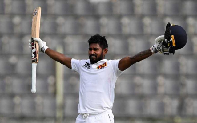 SL vs NZ: Kamindu Mendis scored a century in the second test, shattered the records of many legends