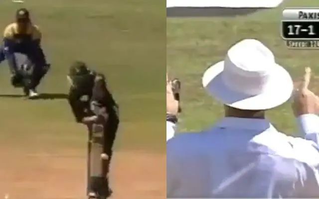 OTD 2002: On this day, Shoaib Malik became the first player to be given out LBW by the third umpire