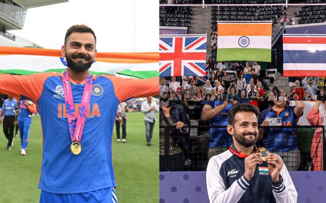 VIDEO: Virat’s name echoed in Paris Paralympics 2024, King Kohli is the hero of the gold medalist