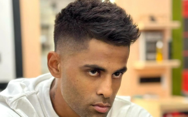 Suryakumar Yadav changed his look before the T20 series against Bangladesh, the Indian batsman was seen in a new haircut.